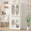 Tall Kitchen Pantry Cabinet 69" Storage Cabinet with Doors, Drawer and Adjustable Shelves, Cupboard for Bathroom Dining Room - 2 of 4