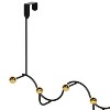 Home Mart Goods Heavy Duty Matte Black Over The Door Hanger Hanging Rack 7 Hooks Organizer - 4 of 4