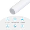 Unique Bargains PVC Water Plumb Crafts Cable Sleeve Rigid Round Pipes 14" Length - 3 of 4
