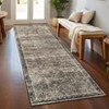 COZONY Washable Vintage Retro Oriental Low Pile Area Rug for Living Room Dining Room - 3 of 4
