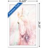Trends International Pink Unicorn Framed Wall Poster Prints - 3 of 4