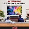 Pyle Home Theater Soundbar Speaker with Bluetooth, AUX, USB, Micro SD, Extended Bass - 3 of 4