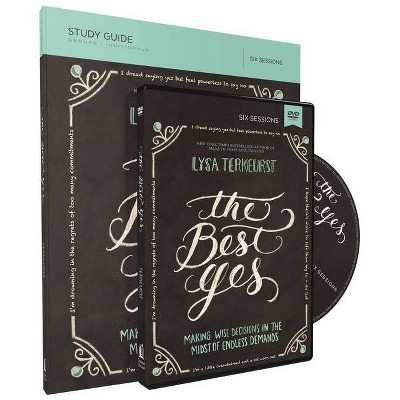 The Best Yes Study Guide with DVD - by  Lysa TerKeurst (Paperback)