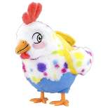 Eolo Party Pets Roxanne The Dancing Chicken Electronic Plush | Blue