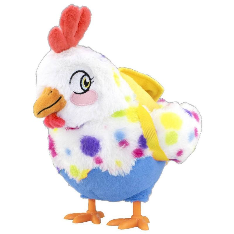 Eolo Party Pets Roxanne The Dancing Chicken Electronic Plush | Blue, 1 of 3