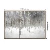 Amanti Art 41"x28" Birches in Fog by Kim Curinga Framed Canvas Wall Art Print - 4 of 4