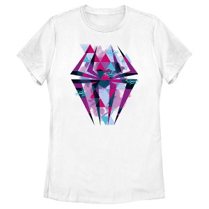 Women's Spider-Man: Across the Spider-Verse Geometric Spider Logo T-Shirt - 1 of 4