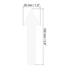 Unique Bargains Directional Sign PVC Adhesive Removable Arrow Stickers 6 Sheet - 2 of 4