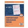 TOPS Telephone Message Book Fax/Mobile Section 5 1/2 x 3 3/16 Two-Part 400/Book 4009 - 2 of 2
