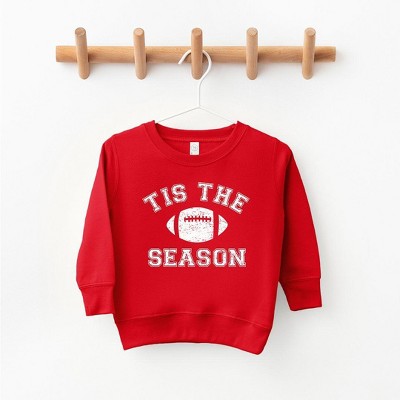 The Juniper Shop Tis The Season Football Youth Ultra-Soft Graphic Sweatshirt