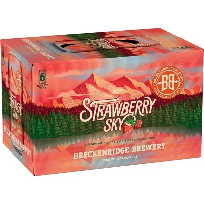 Breckenridge Strawberry Sky Kolsch Beer - 6pk/12 fl oz Cans