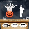 Costway 6 FT Inflatable Halloween Tree White Ghosts with Pumpkin Decor w/ Rotating Lamp - 4 of 4
