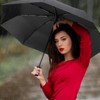 Clotth Travel Essentials Umbrella Windproof, Compact, Lightweight, Automatic Open/Close, Strong And Portable Folding Small Umbrella For Rain - 2 of 4