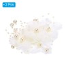 Unique Bargains Artificial Decorative Wedding Craft Pearl Wire Garland 2 Pcs - 3 of 4