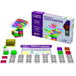 E-Blox: Circuit Blox: BYO Lights 'N Motion - Build-Light-Spin, Age 5+ - 1 of 4