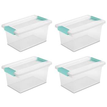 Small Plastic Manicurist Personal Storage Box Container