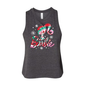 Women's - Barbie - Holidays & Christmas Graphic Racerback Tank - 1 of 3