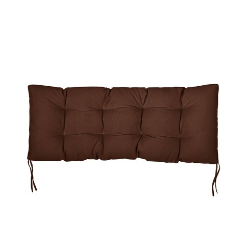 Tufted outdoor bench cushion hot sale