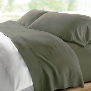Cariloha Retreat 4-Piece Sateen Sheet Set - 1 of 4