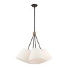 Livex Lighting Prato 4 - Light Chandelier in  Bronze/Antique Brass - 2 of 4