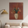 Art Remedy Odilon Redon - Bouquet in a Chinese Vase Vintage Classic Roses Wall Art, 36" x 45", Gallery Wrapped - 2 of 4
