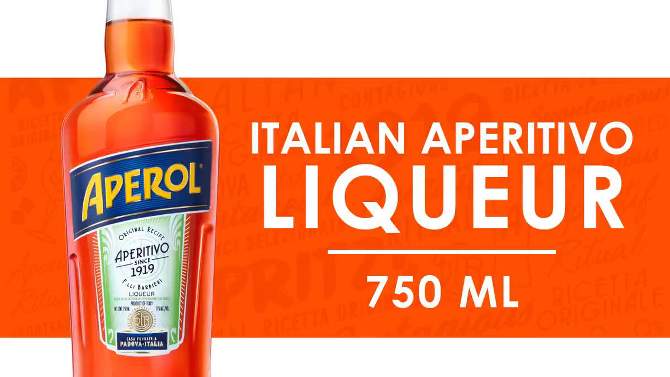Aperol Aperitivo Liqueur - 750ml Bottle, 2 of 11, play video
