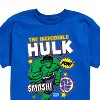 Boys' - Marvel - Hulk Sticker Collage Short Sleeve Graphic T-Shirt - 2 of 4