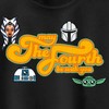 Juniors Womens Star Wars: The Mandalorian May the Fourth Be With You Character Icons Racerback Tank Top - 2 of 4
