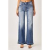 Women's Curvy Wide Leg Straight Jeans - RISEN - 3 of 4