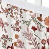 Sweet Jojo Designs Girl BreathableBaby Breathable Mesh Crib Liner Boho Floral Wildflower Orange and Ivory - 4 of 4