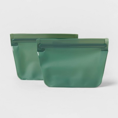 2pk Reusable Snack Bag Crisp Green - Room Essentials™