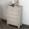 6 Drawer Dresser for Bedroom, Modern Chest of Drawers, Tall Dresser Storage Tower for Closet Bedroom Entryway Living Room - 4 of 4