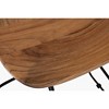 Jofran, Nature's Edge Solid Acacia Counter Height Backless Stool (Set of 3), Brown - image 4 of 4