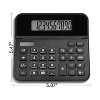 TRU RED Staples 10-Digit Battery/Solar Powered Basic Calculator Black (TR250/ST250-CC) - 4 of 4