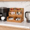 Seville Classics 2pc Bamboo Stackable Organizer Storage Bins Set - 3 of 4