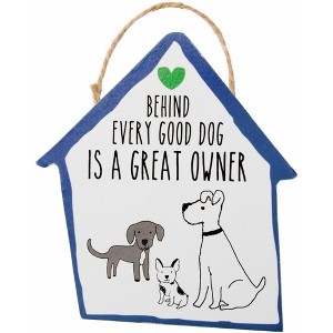 Pavilion Gift Company - Dog Owner - 4" Ornament with Magnet - Tree Ornaments - 1 of 3