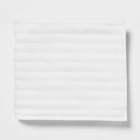 Plain White Cotton Bath Towel