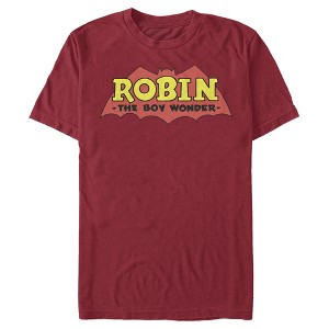 Men's Batman Logo Robin Boy Wonder T-Shirt - 1 of 4