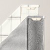 2ct Plaid & Stripe Terry Kitchen Towels Gray/Cream - Hearth & Hand™ with Magnolia: Cotton-Blend, Machine Washable - 3 of 3