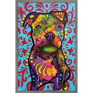 Trends International Dean Russo - Pittie Pup Framed Wall Poster Prints - 1 of 4