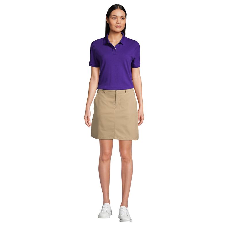 School Uniform Young Women's Short Sleeve Mesh Polo Shirt, 4 of 5