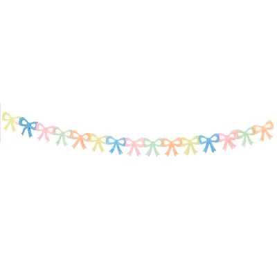 Meri Meri Tissue Paper Bow Garland - Thumbnail 5
