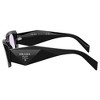 Prada PR 17WS 16K40J Womens Rectangle Sunglasses Black 49mm - 3 of 3