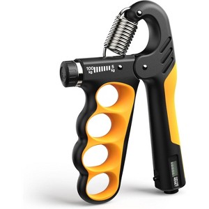Ergonomic Grip Strength Trainer for Large Hands, Wider Handle with Auto Counter, for Forearm Training - 1 of 4