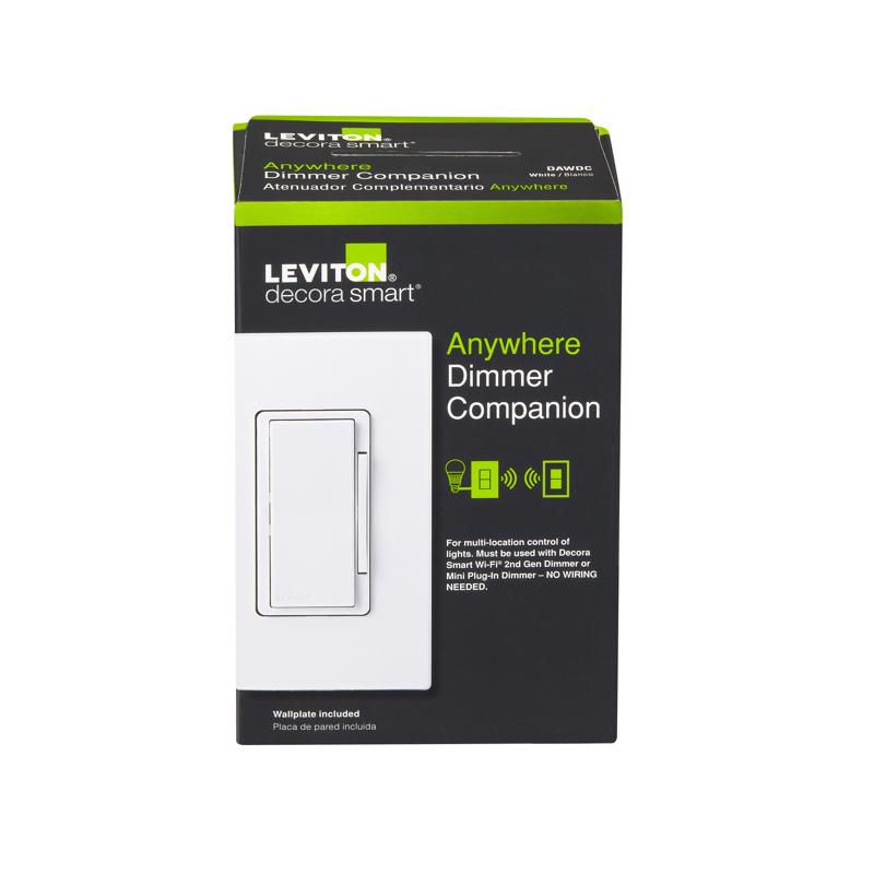 Leviton Decora White WiFi Dimmer Switch 1 pk, 3 of 5