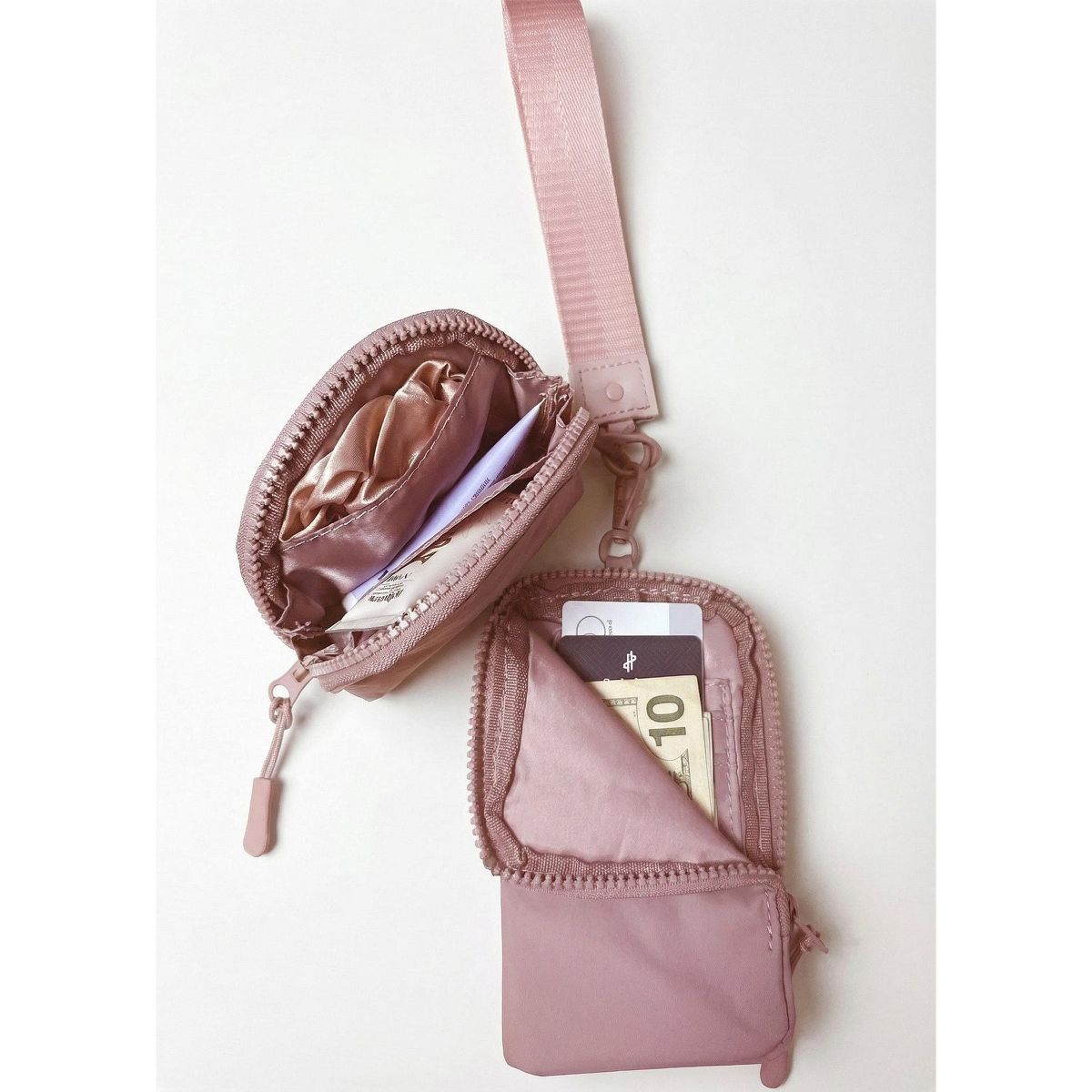 Joan & David The Hold-All Sport Nylon 3 Piece Set Phone Case Wallet, Zip Coin Pouch & Key Chain Lanyard - thumbnail 3