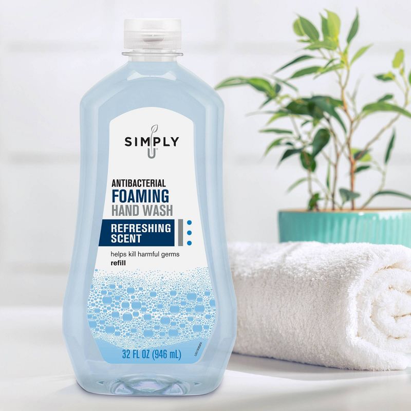 Simply U Foaming Hand Soap Refresh Scent - 32 fl oz, 3 of 4