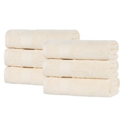 Modern Solid Classic Luxury Egyptian Cotton Towel Set by Blue Nile Mills