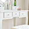 White Dressing Table Set - 3 of 4