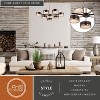 VAXCEL Madison 7 Light Bronze Mid-Century Modern Chandelier - 2 of 4